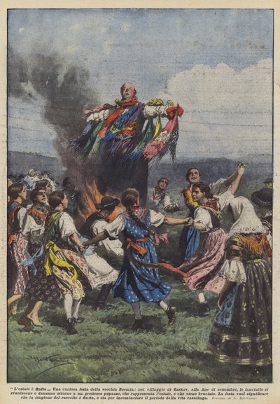 vége a nyárnak alkotó: Achille Beltrame