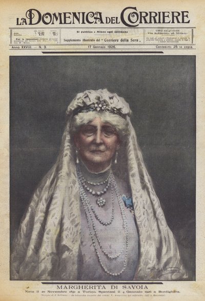 Savoyai Margherita alkotó: Achille Beltrame