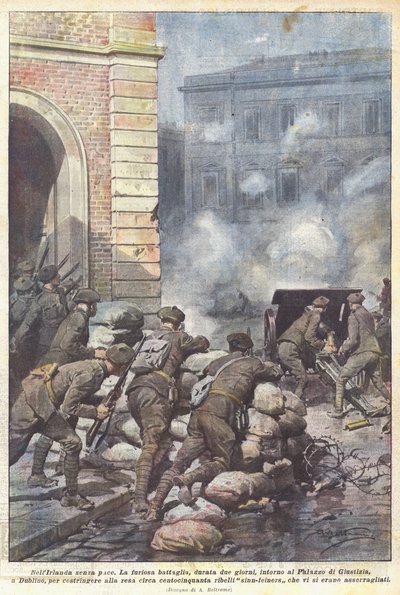Írországban béke nélkül alkotó: Achille Beltrame
