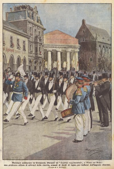 Katonai nosztalgia Németországban alkotó: Achille Beltrame