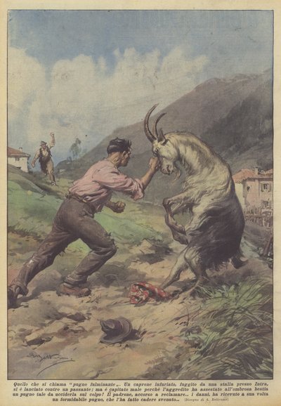 Amit villámütésnek hívnak alkotó: Achille Beltrame