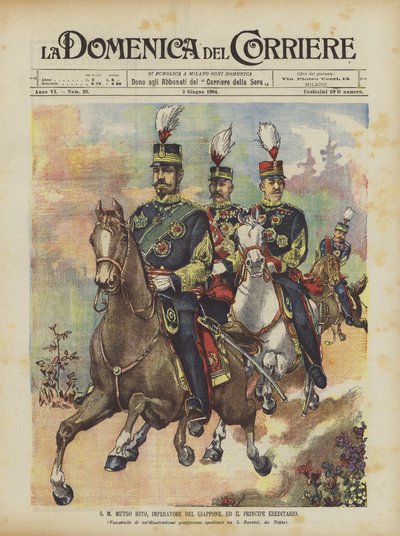 SM Mutso Hito, Japán császára és koronahercege alkotó: Achille Beltrame