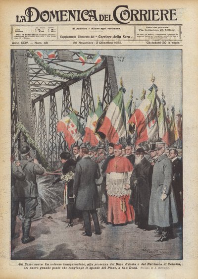 A szent folyón alkotó: Achille Beltrame