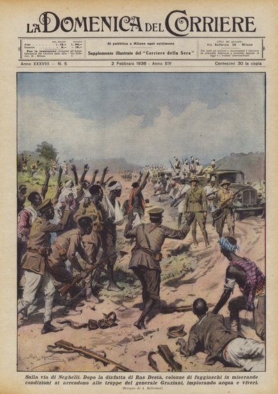 Útban Neghelli felé alkotó: Achille Beltrame