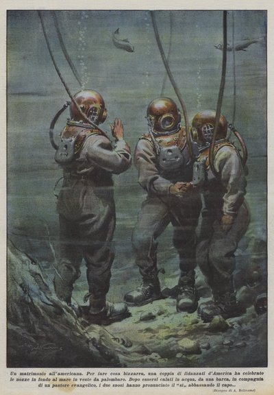 Amerikai esküvő alkotó: Achille Beltrame