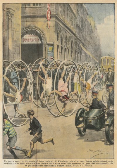 Új sport Németországban alkotó: Achille Beltrame