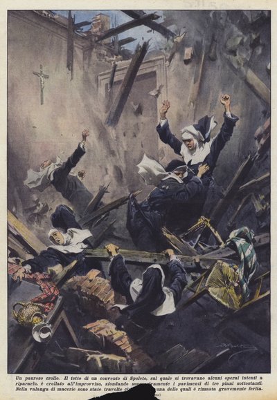 Félelmetes összeomlás alkotó: Achille Beltrame