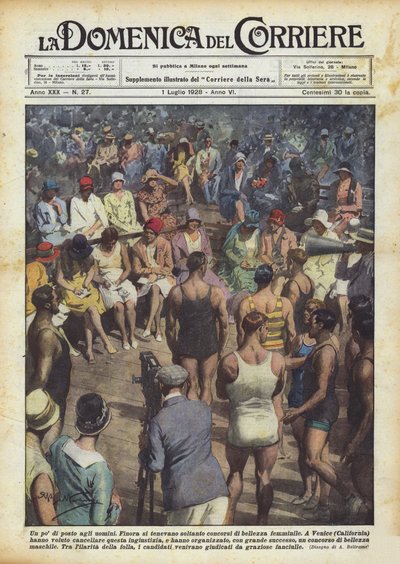 Egy kis szoba férfiaknak alkotó: Achille Beltrame