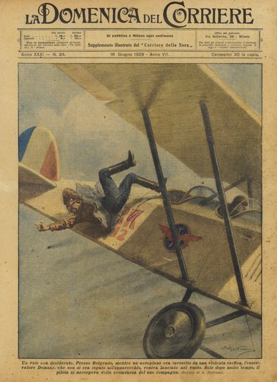 Nem kívánt repülés alkotó: Achille Beltrame