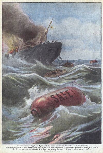 Lebegő széf alkotó: Achille Beltrame