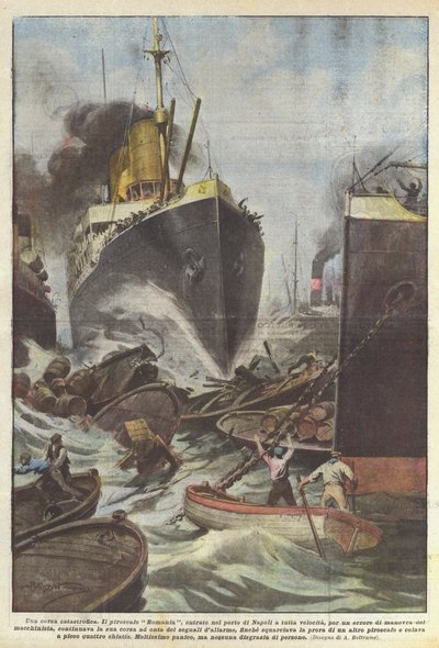 Katasztrofális verseny alkotó: Achille Beltrame