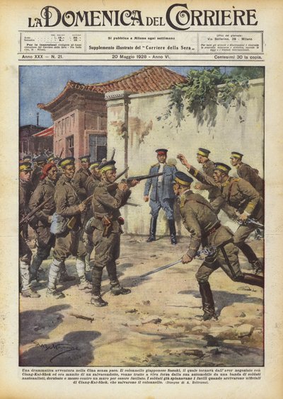 Drámai kaland a nyugtalan Kínában alkotó: Achille Beltrame