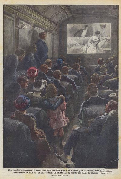 Vasúti újdonság alkotó: Achille Beltrame