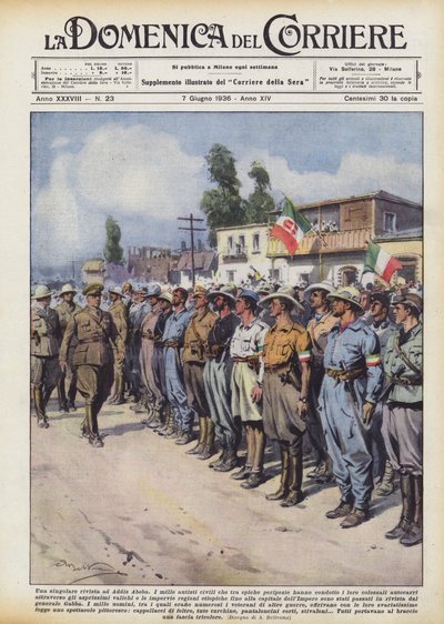 Egyedülálló magazin Addis Abebában alkotó: Achille Beltrame