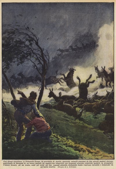 Egyedülálló mészárlás alkotó: Achille Beltrame