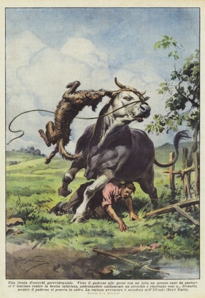 Gondviselésszerű tiráda dorecchi alkotó: Achille Beltrame