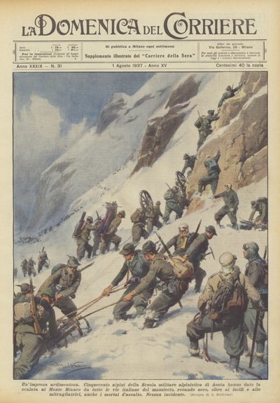Merész vállalkozás alkotó: Achille Beltrame