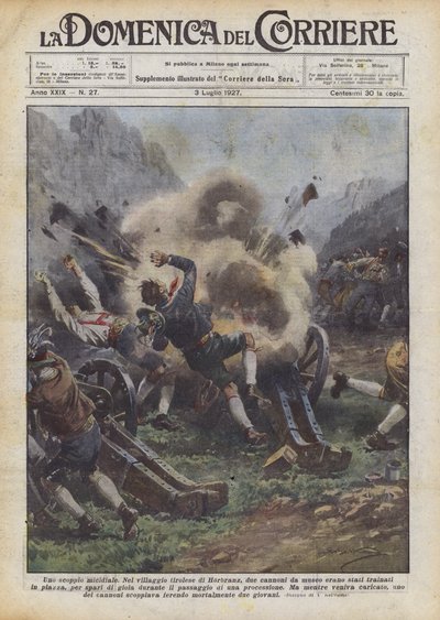 Halálos robbanás alkotó: Achille Beltrame