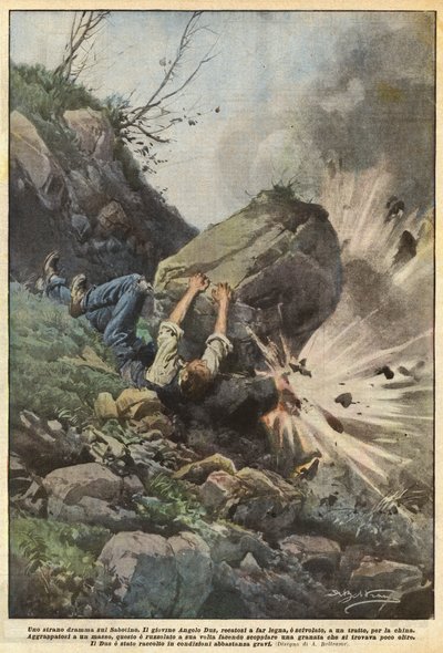 Különös dráma Sabotinóról alkotó: Achille Beltrame