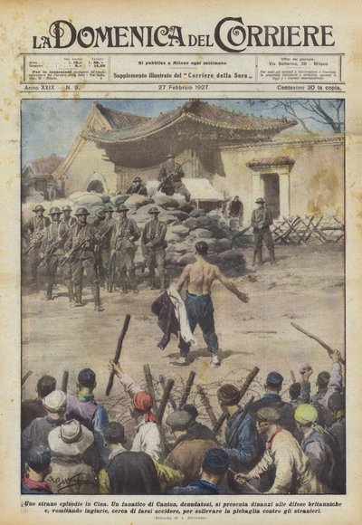Furcsa epizód Kínában alkotó: Achille Beltrame