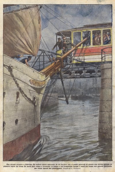 Furcsa összecsapás Dublinban alkotó: Achille Beltrame