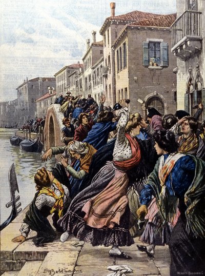 Velence: Szivarsztrájk alkotó: Achille Beltrame