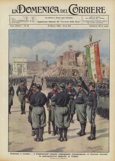 Veteránok és újoncok alkotó: Achille Beltrame