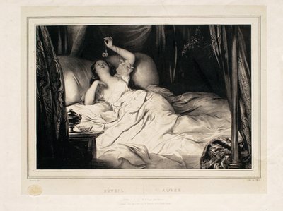 Ébredés alkotó: Achille Devéria