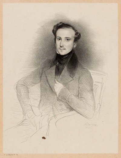 de Savigny portréja alkotó: Achille Devéria