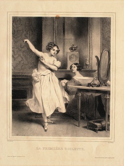 Az első toalett alkotó: Achille Devéria