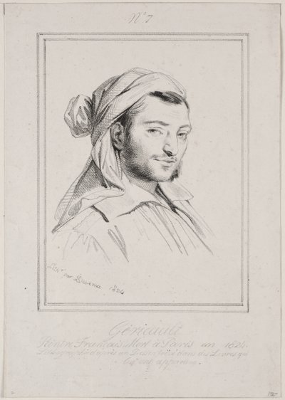 Theodore Gericault alkotó: Achille Devéria
