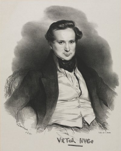 Victor Hugo alkotó: Achille Devéria