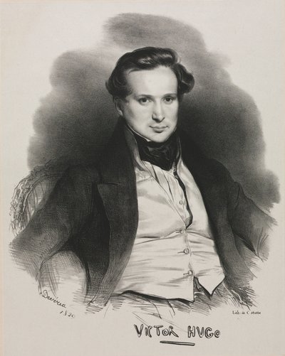 Victor Hugo, 1829. alkotó: Achille Devéria
