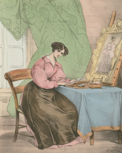 délelőtt 11 óra alkotó: Achille Devéria