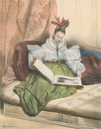 reggel 9 óra alkotó: Achille Devéria