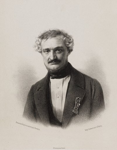 Nemzetgyűlés, a népképviselők galériája - Sylvain Guizard alkotó: Achille Devéria