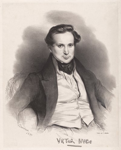 Victor Hugo alkotó: Achille Devéria