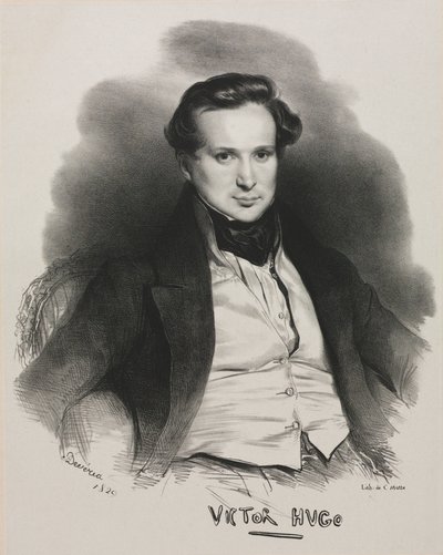 Victor Hugo alkotó: Achille Devéria