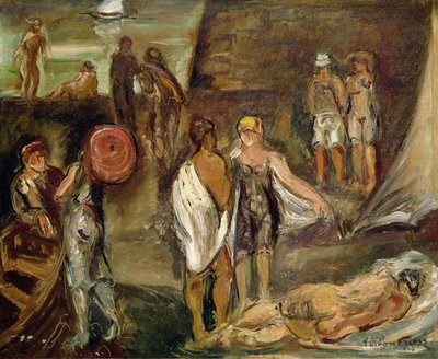 Fürdőzők alkotó: Achille Emile Othon Friesz