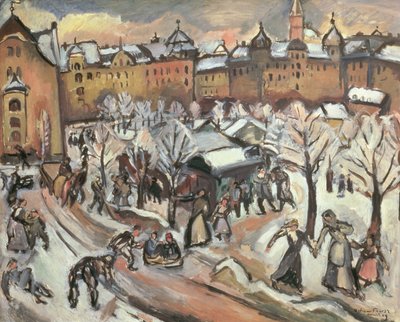Havazás Münchenben alkotó: Achille Emile Othon Friesz