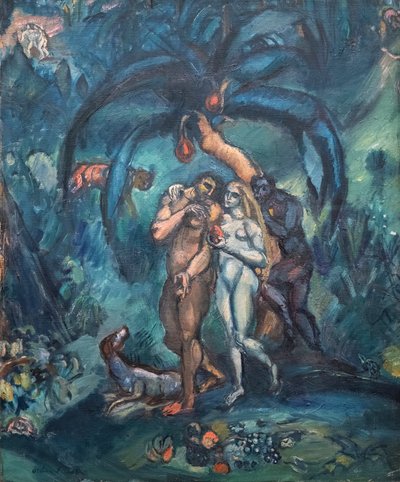Kísértés (Ádám és Éva) alkotó: Achille Emile Othon Friesz