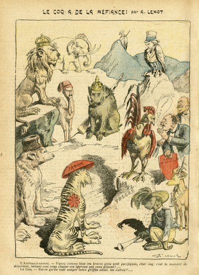 Illusztráció: Achille Lemot (1846-1909) a Le Pelerinben alkotó: Achille Lemot