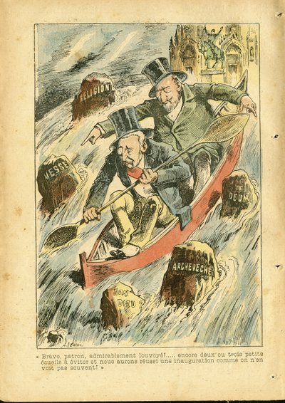 Achille Lemot (1846-1909) illusztrációja a Le Pelerinben alkotó: Achille Lemot