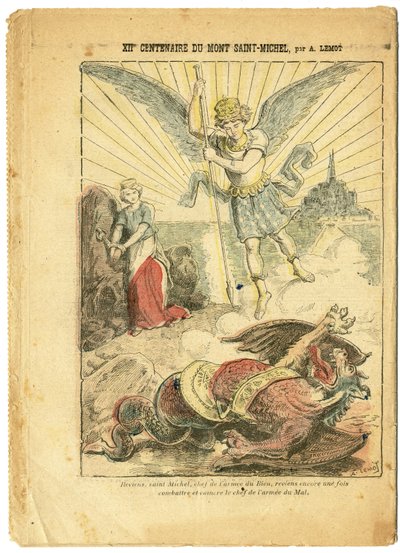 Achille Lemot (1846-1909) illusztrációja a Le Pelerinben alkotó: Achille Lemot