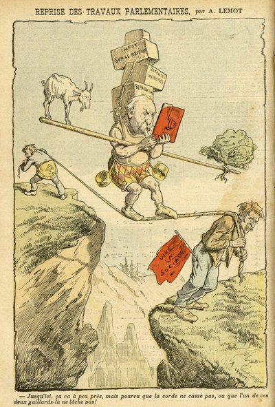 Achille Lemot (1846-1909) illusztrációja a Le Pelerinben alkotó: Achille Lemot