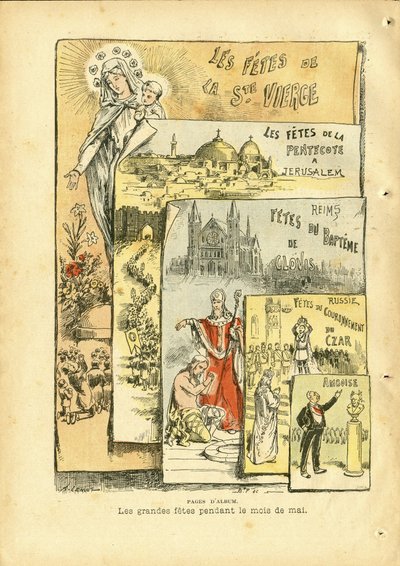 Achille Lemot (1846-1909) illusztrációja a Le Pelerinben alkotó: Achille Lemot