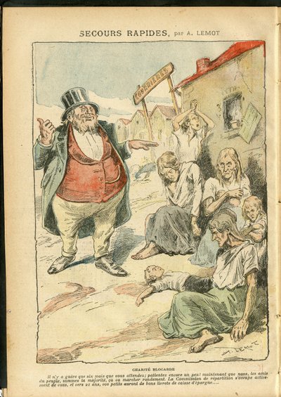 Achille Lemot (1846-1909) illusztrációja a Le Pelerinben alkotó: Achille Lemot
