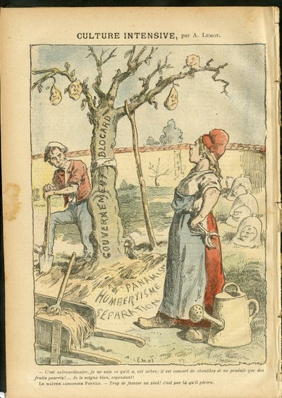 Achille Lemot (1846-1909) illusztrációja a Le Pelerinben alkotó: Achille Lemot