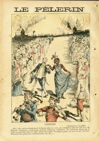 Achille Lemot (1846-1909) illusztrációja a Le Pelerinben alkotó: Achille Lemot