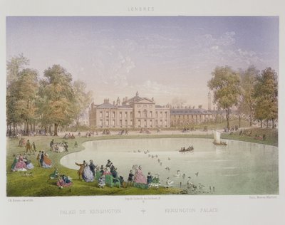 Kensington-palota, 1862 körül alkotó: Achille-Louis Martinet